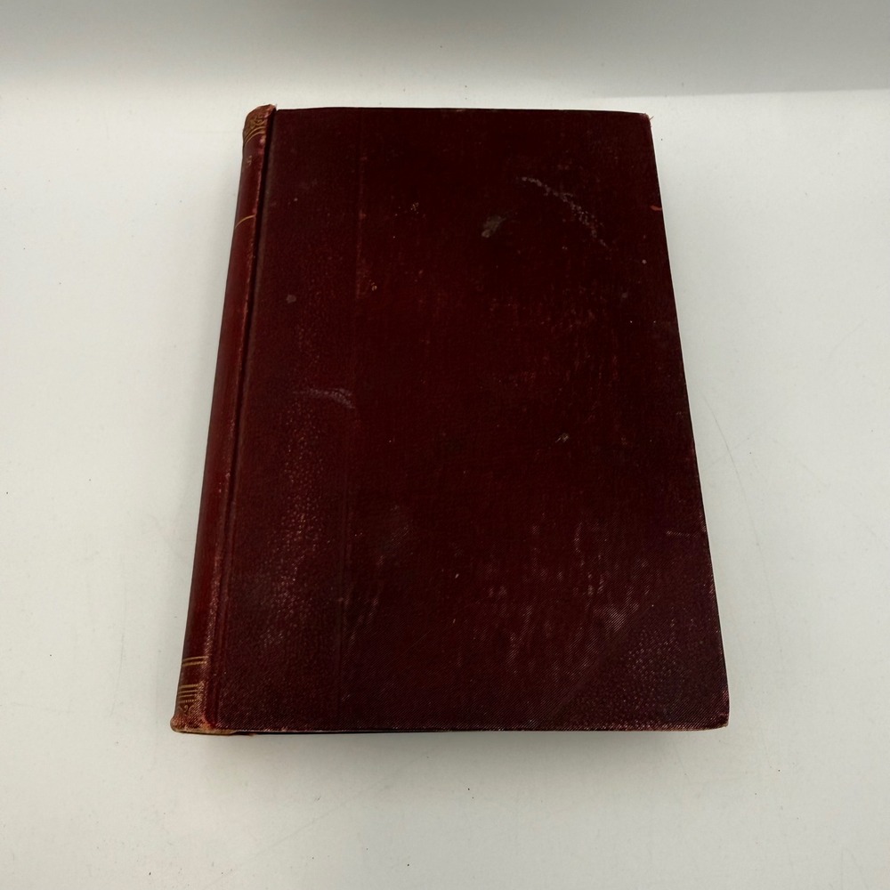 Lord Byron's Poetical Works Antique Burgundy Hardcover T.Y. Crowell & Co. Gilt